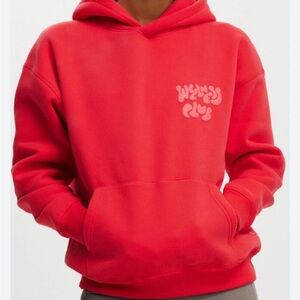 Cotton On Body “Wellness Club” Graphic Hoodie, Size XS